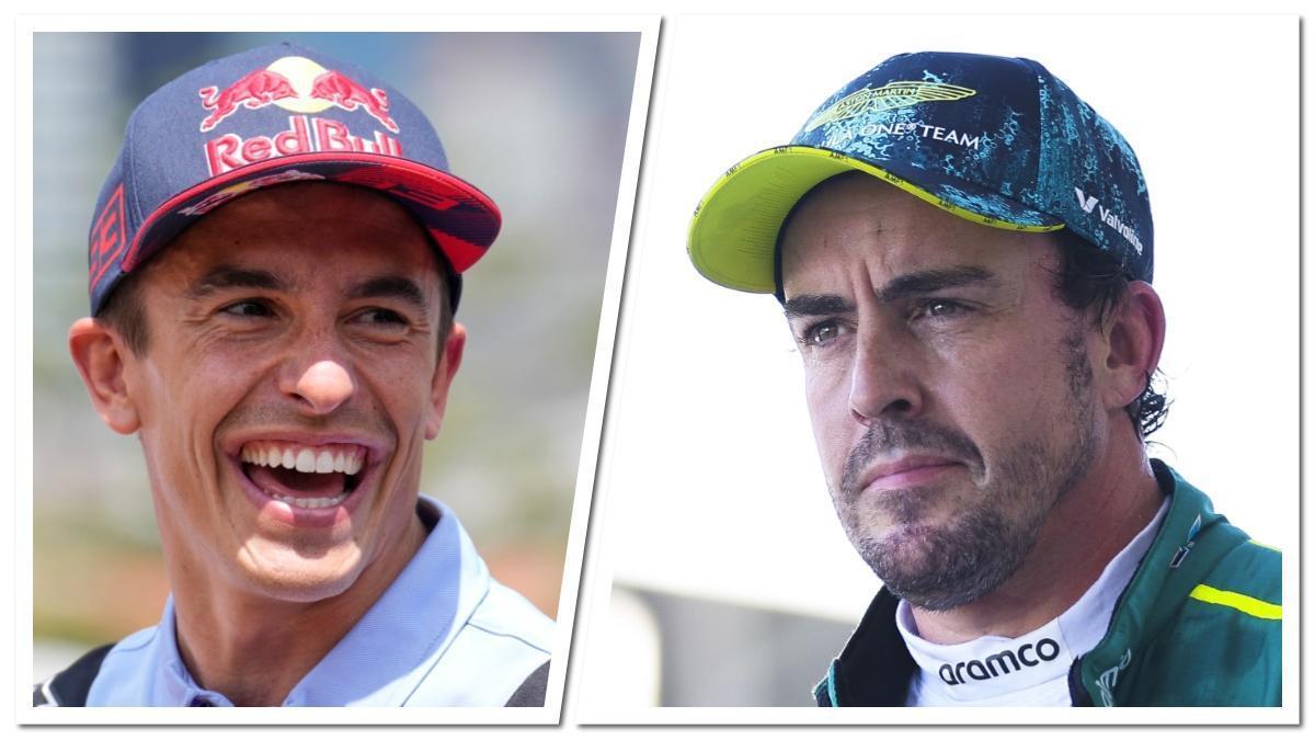 Marc Márquez y Fernando Alonso.