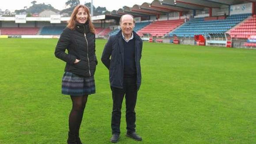 Marta Míguez y Mario Guede. // I.Osorio