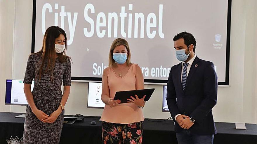 Presentación de la plataforma City Sentinel en Paterna. | LEVANTE-EMV