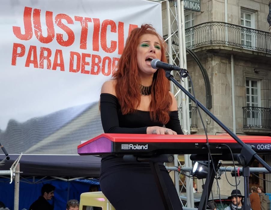 Cientos de personas acudieron a Porta do Sol para reclamar justicia