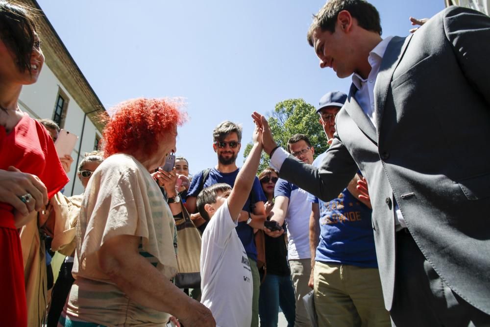 Acto electoral de Albert Rivera en Avilés