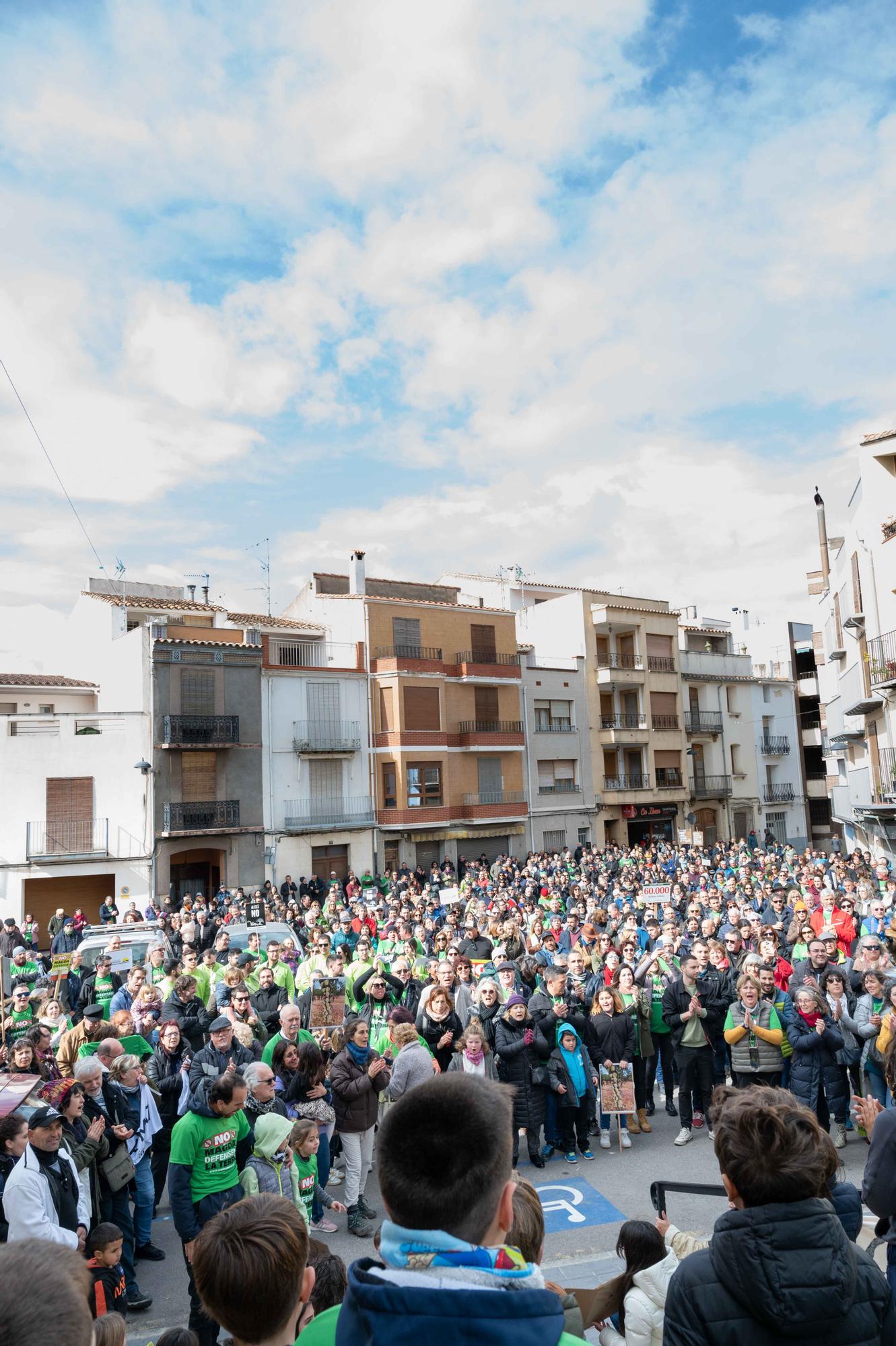 Masiva oposición en Coves de Vinromà a la MAGDA