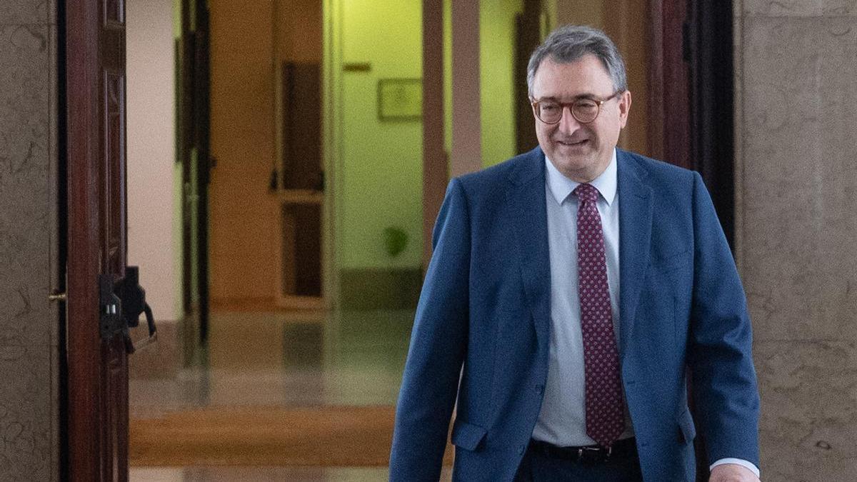 El portavoz del PNV en el Congreso, Aitor Esteban.