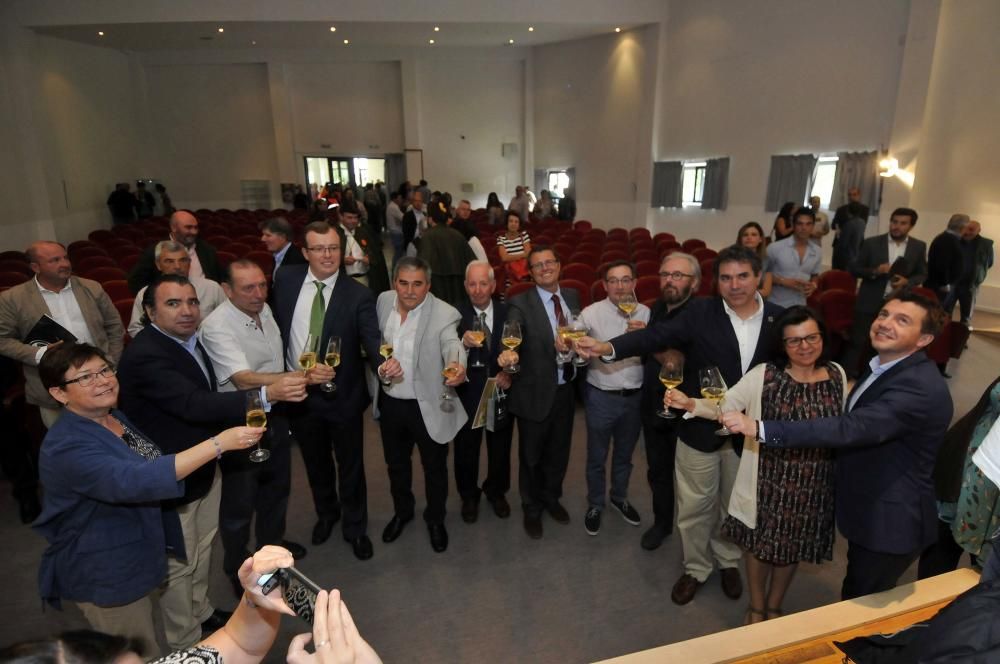 Presentación del VII Salón de la Sidra en el Recito Ferial de Santullano, Mieres