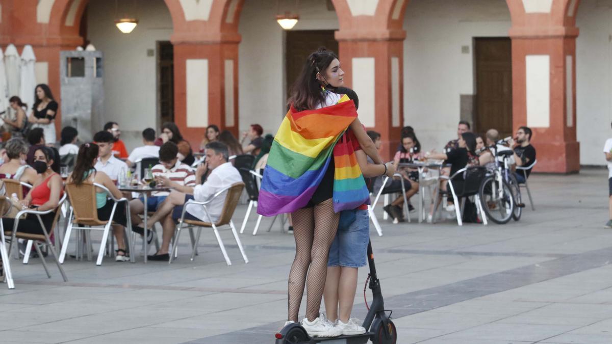 Orgullo iluminado e ilustrado