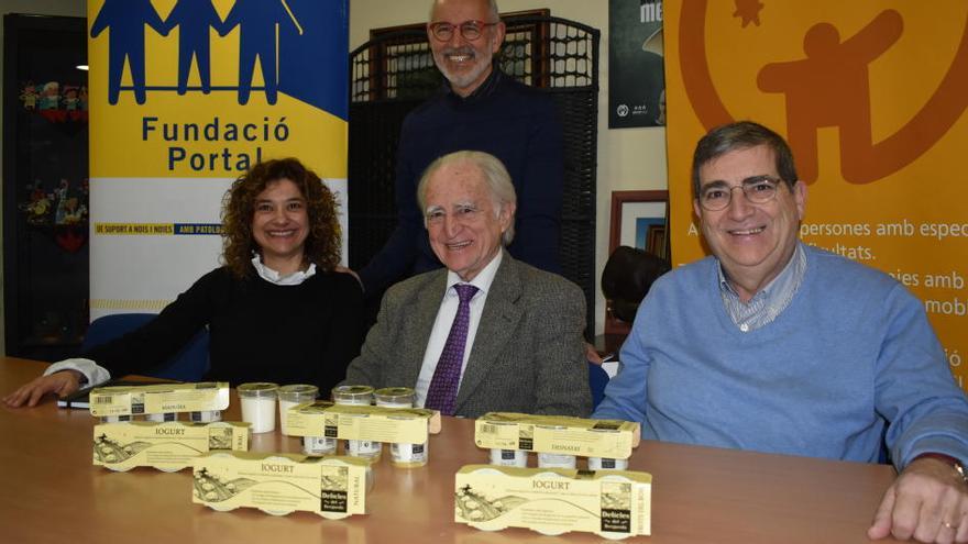 Per l&#039;esquerra, Eva Sánchez, Jordi Labòria, Joan Maria Sala i Jordi Garcia Petit dret