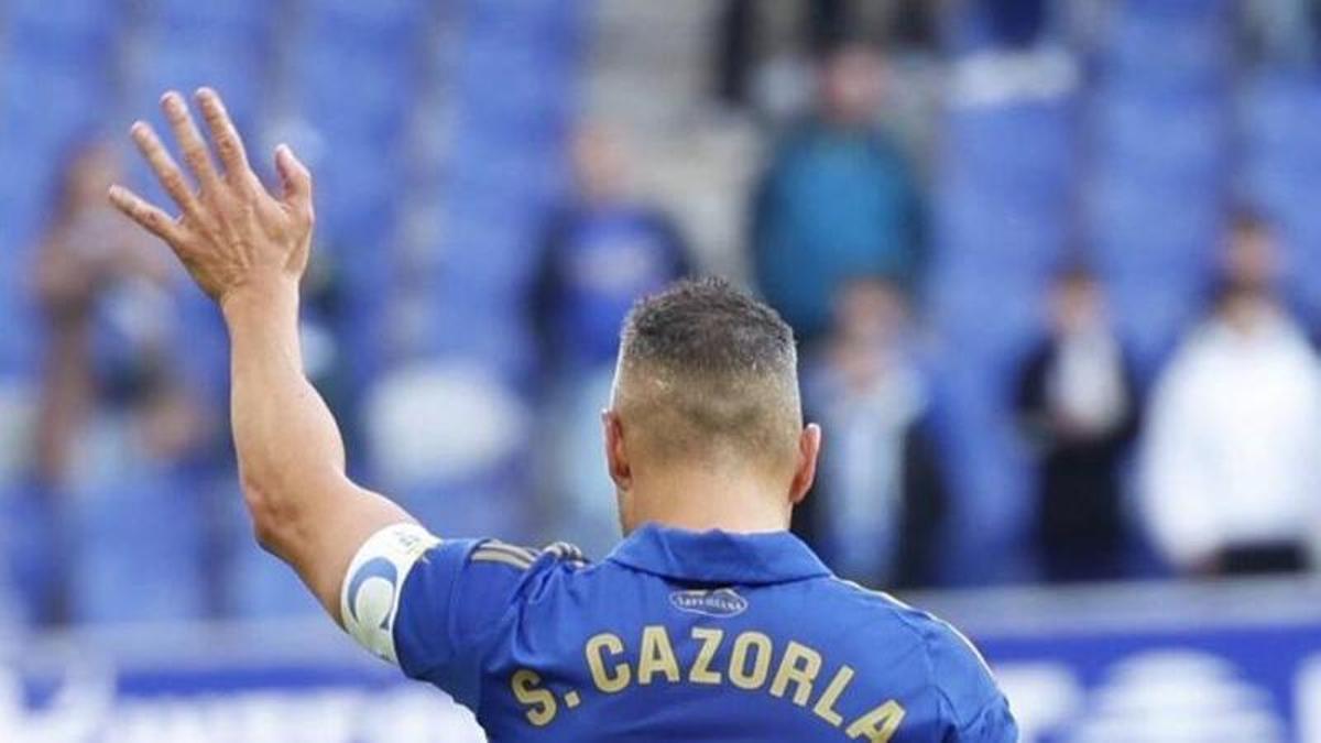 Cazorla, el domingo, tras el partido. | MIKI LÓPEZ