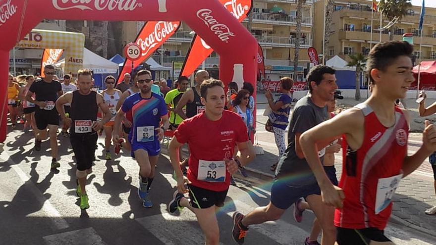 Trescientos corredores participaron en los 10k y 5k este domingo en Finestrat