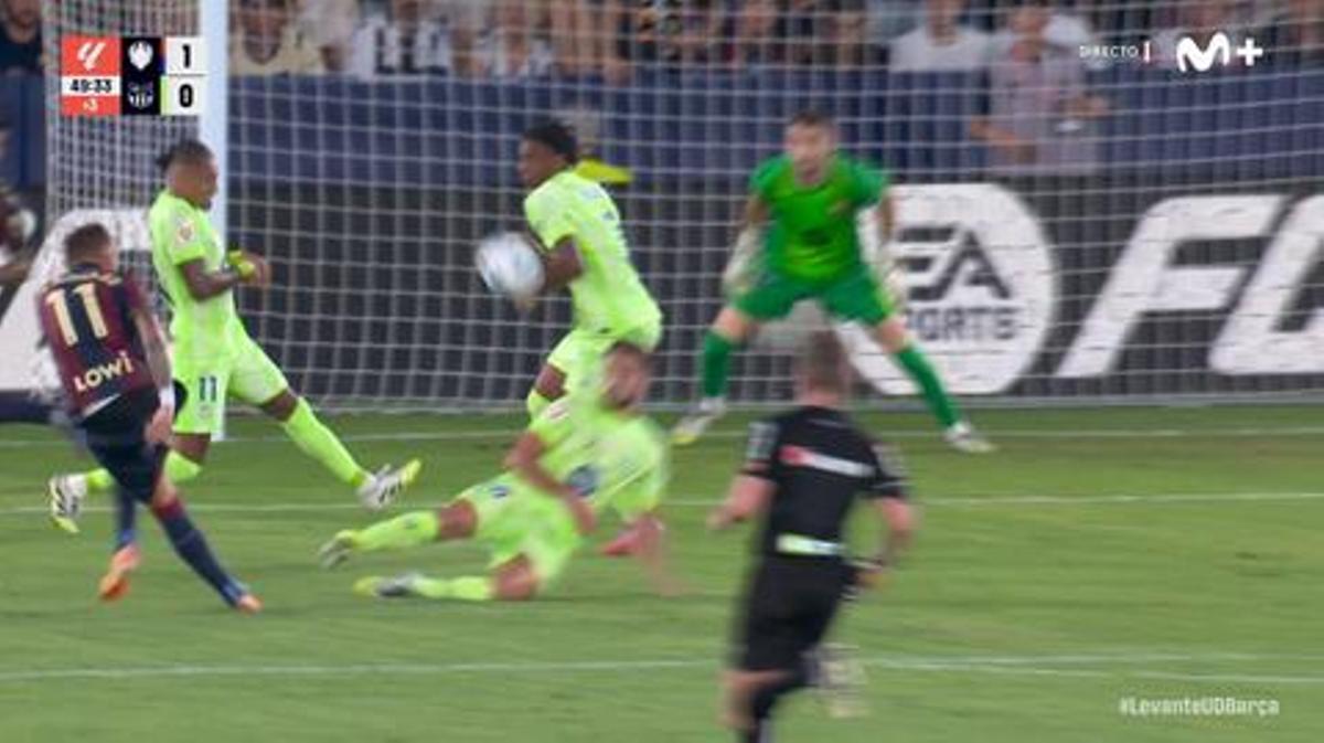 Las manos de Balde contra el Levante