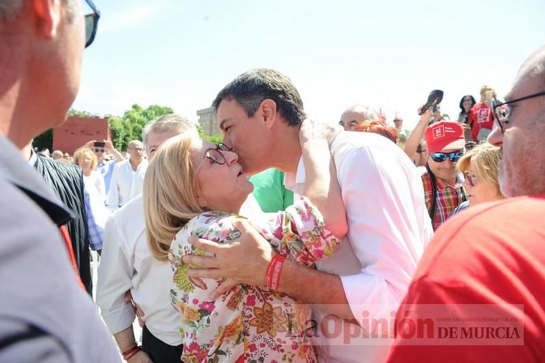 Pedro Sánchez en Murcia