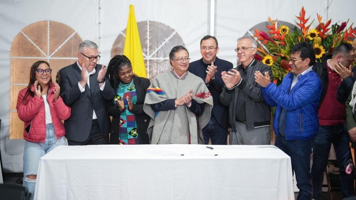 El presidente de Colombia, Gustavo Petro.