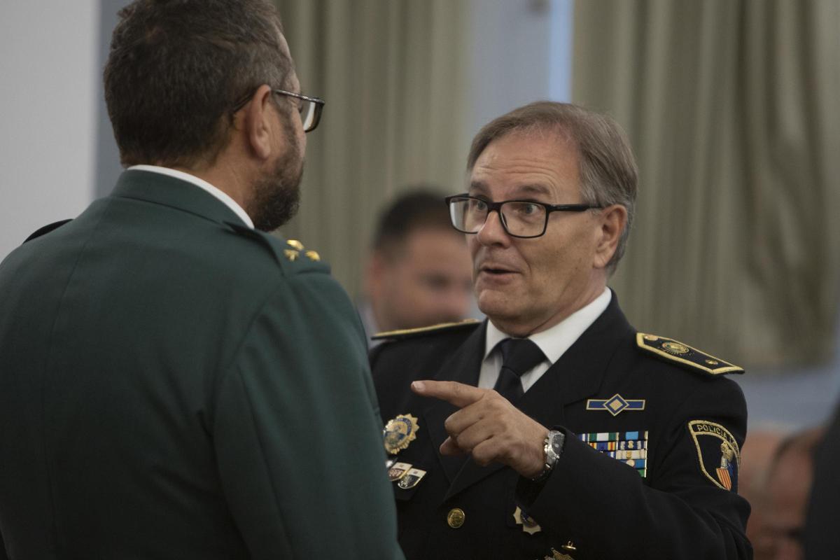 El excomisario de la Policía Local de Xàtiva, Antonio Collado.