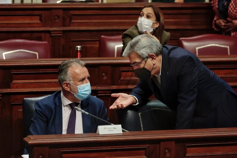 Pleno en el Parlamento de Canarias, 10/11/2021