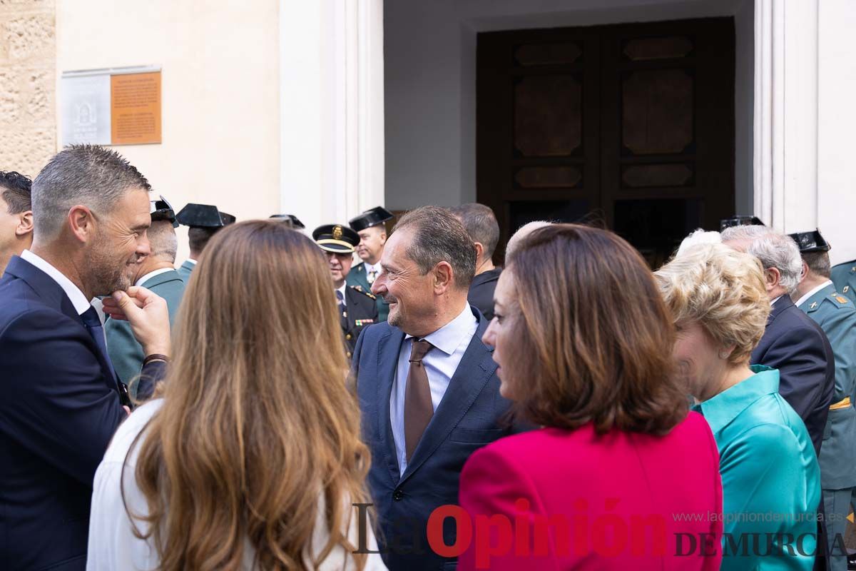 Celebración de la patrona de la Guardia Civil en Caravaca