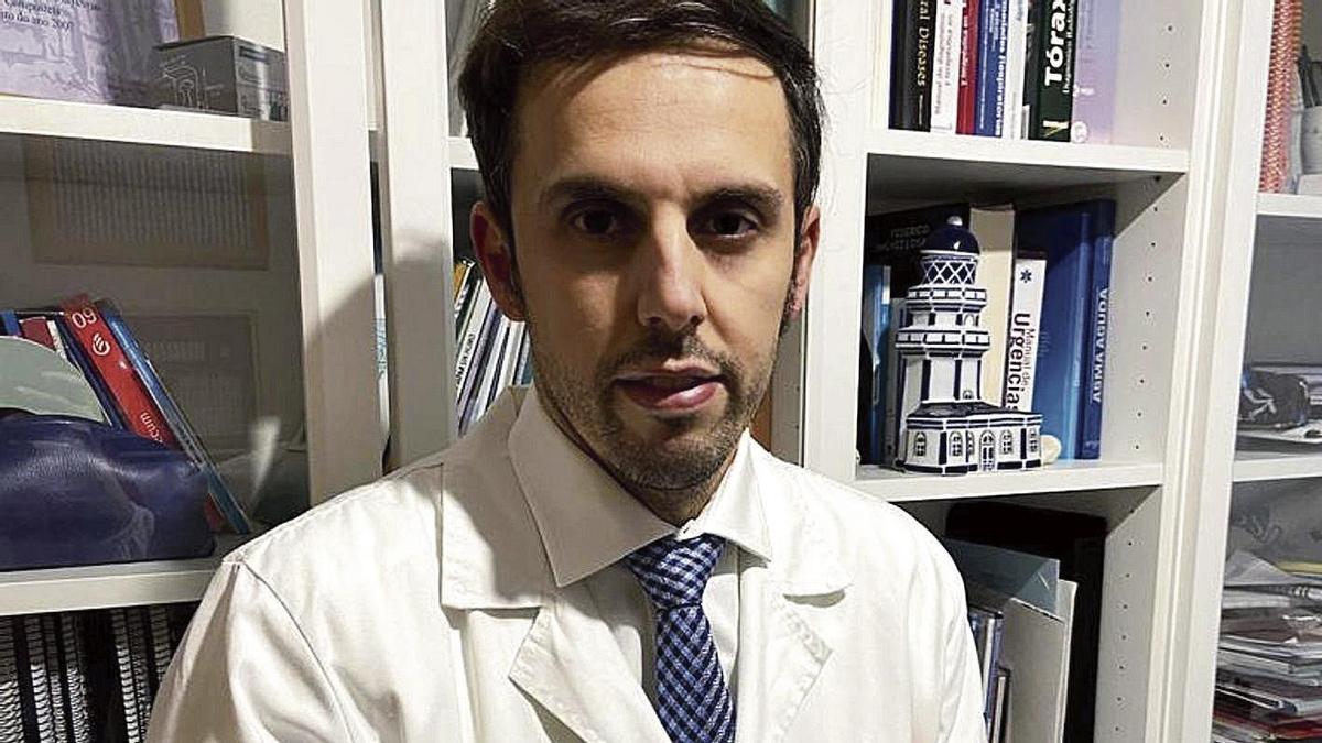 El médico neumólogo Carlos Rábade.