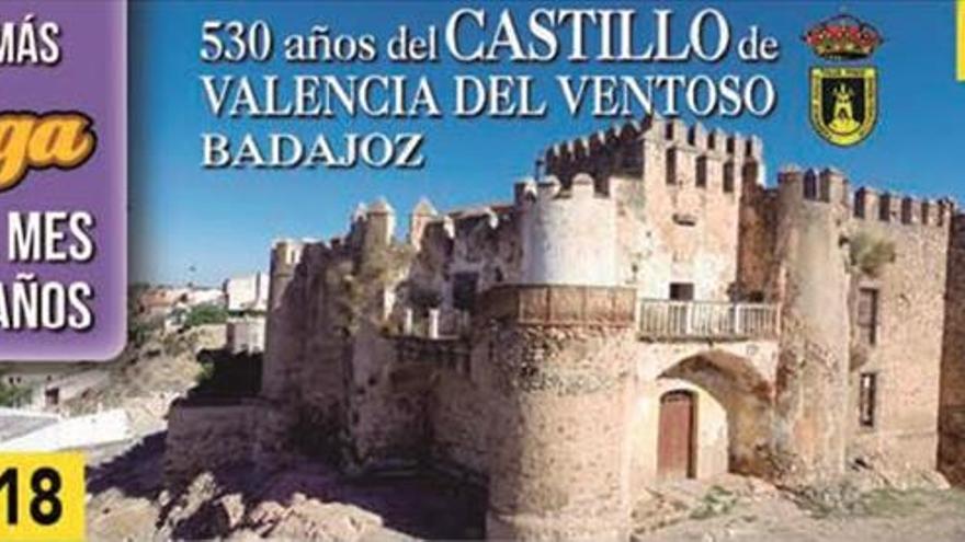 El castillo valenciano ilustrará el cupón de la ONCE del día 27