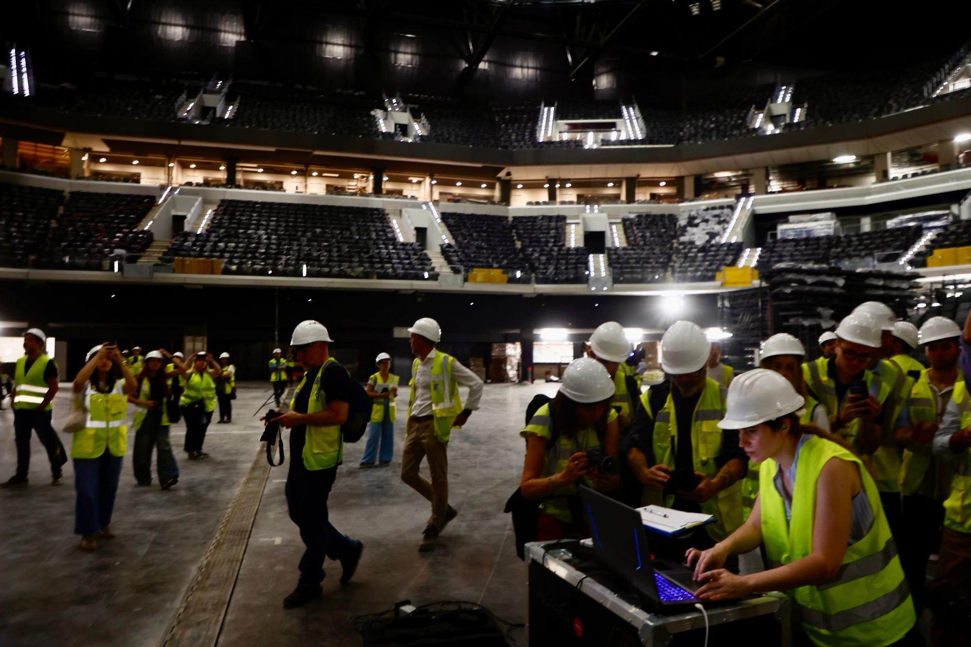 Cada vez más cerca: Primeras pruebas de sonido en el Roig Arena