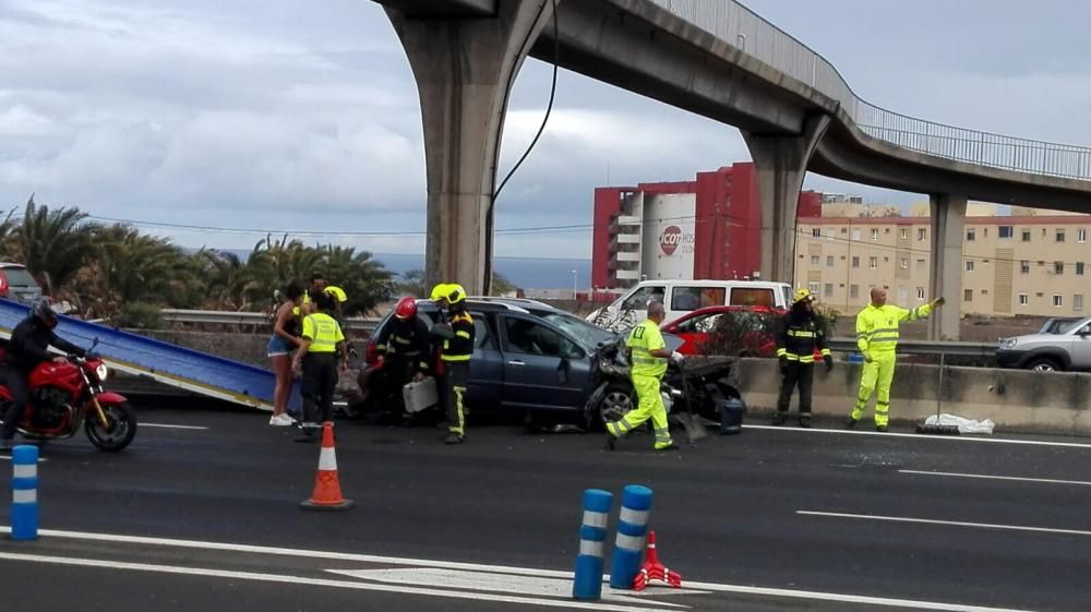 Accidente en la GC-1