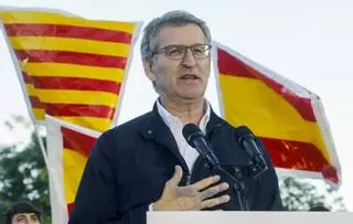 Feijóo acusa a Sánchez de querer mantener "vivo" el 'procés' y vaticina que el PSC hará president a Puigdemont