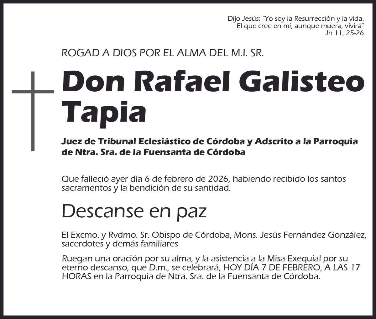 RAFAEL GALISTEO TAPIA