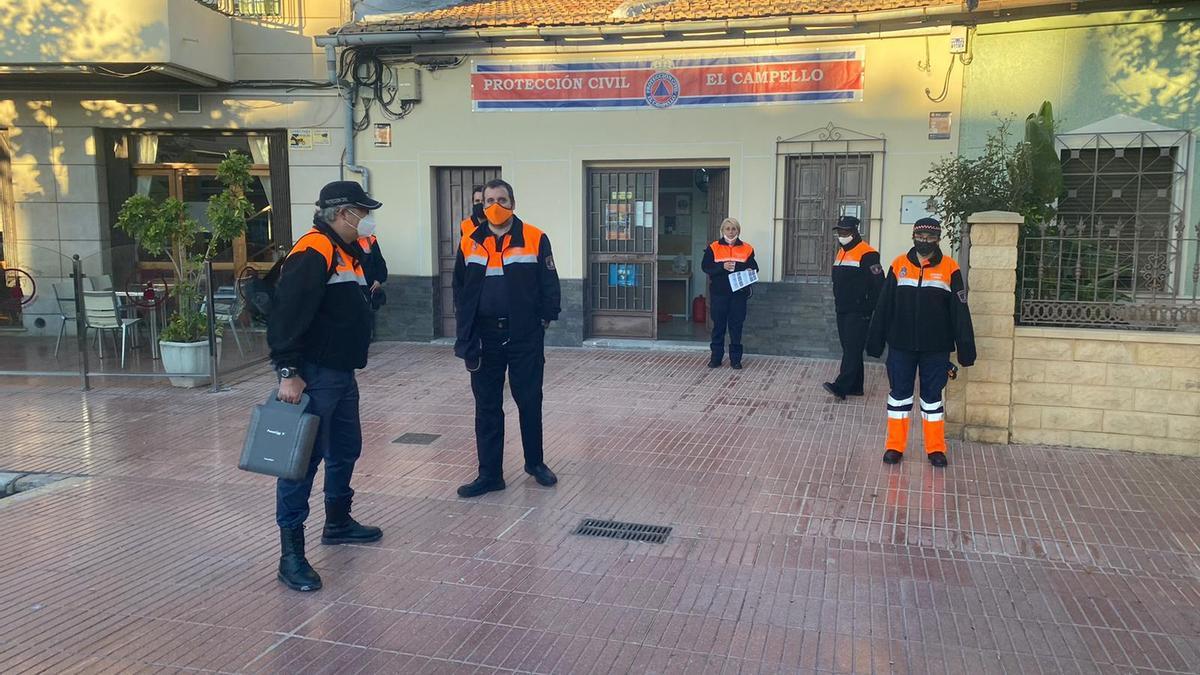 El Campello duplica en seis meses el número de voluntarios de Protección Civil