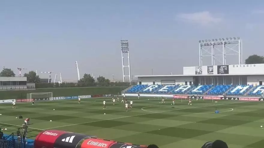 Segundo entrenamiento abierto del Real Madrid durante la pretemporada