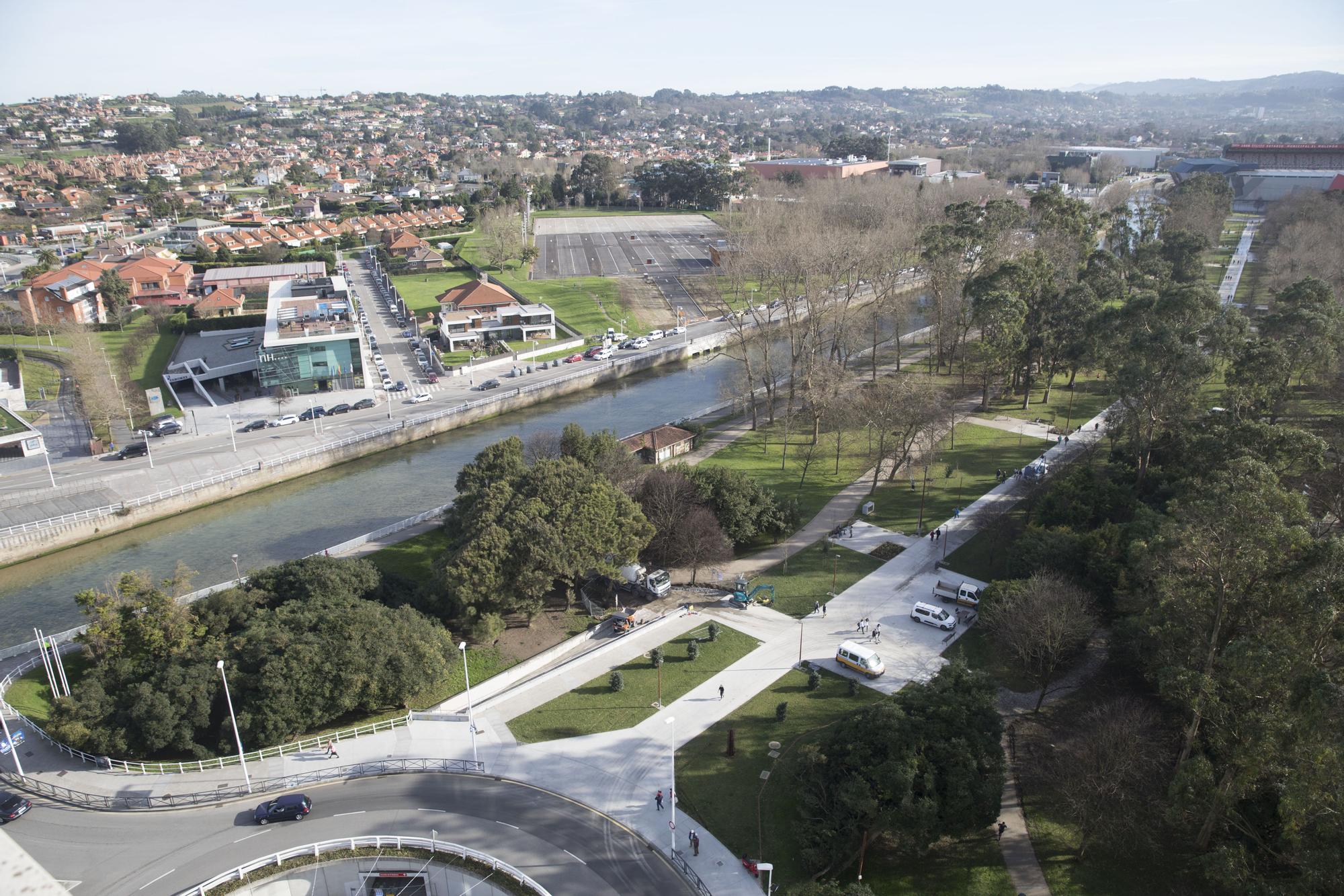 En imágenes: Así se ve Gijón desde el aire