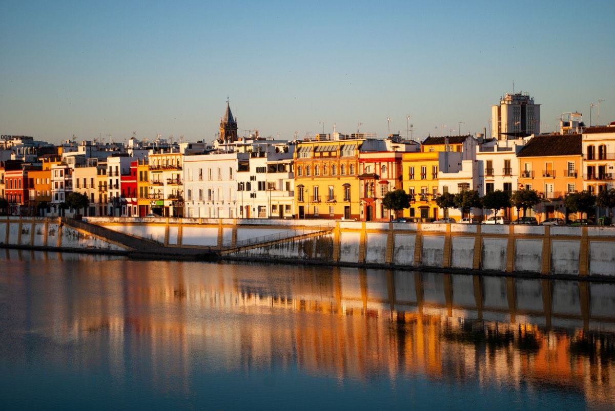 Las maravillosas vistas desde el puente de Triana (Sevilla)