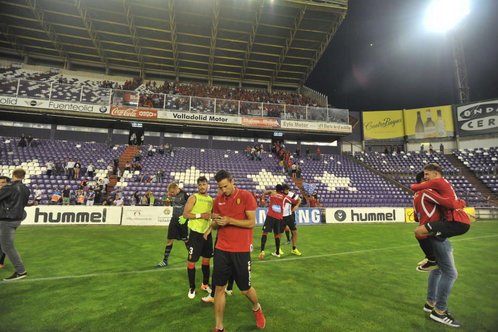 El Mallorca se salva en Valladolid