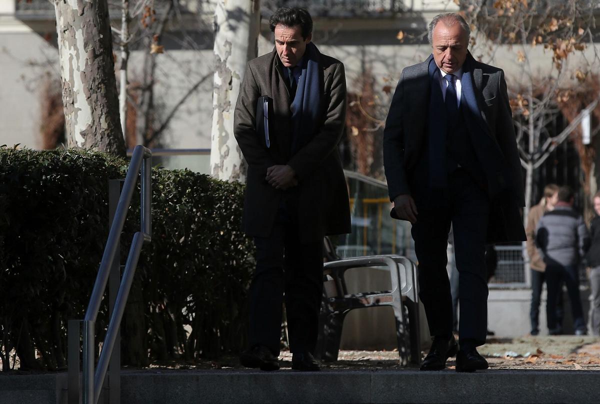 Lopez Madrid llega a a la Audiencia Nacional para declarar por el caso Punica. FOTO: JOSE LUIS ROCA