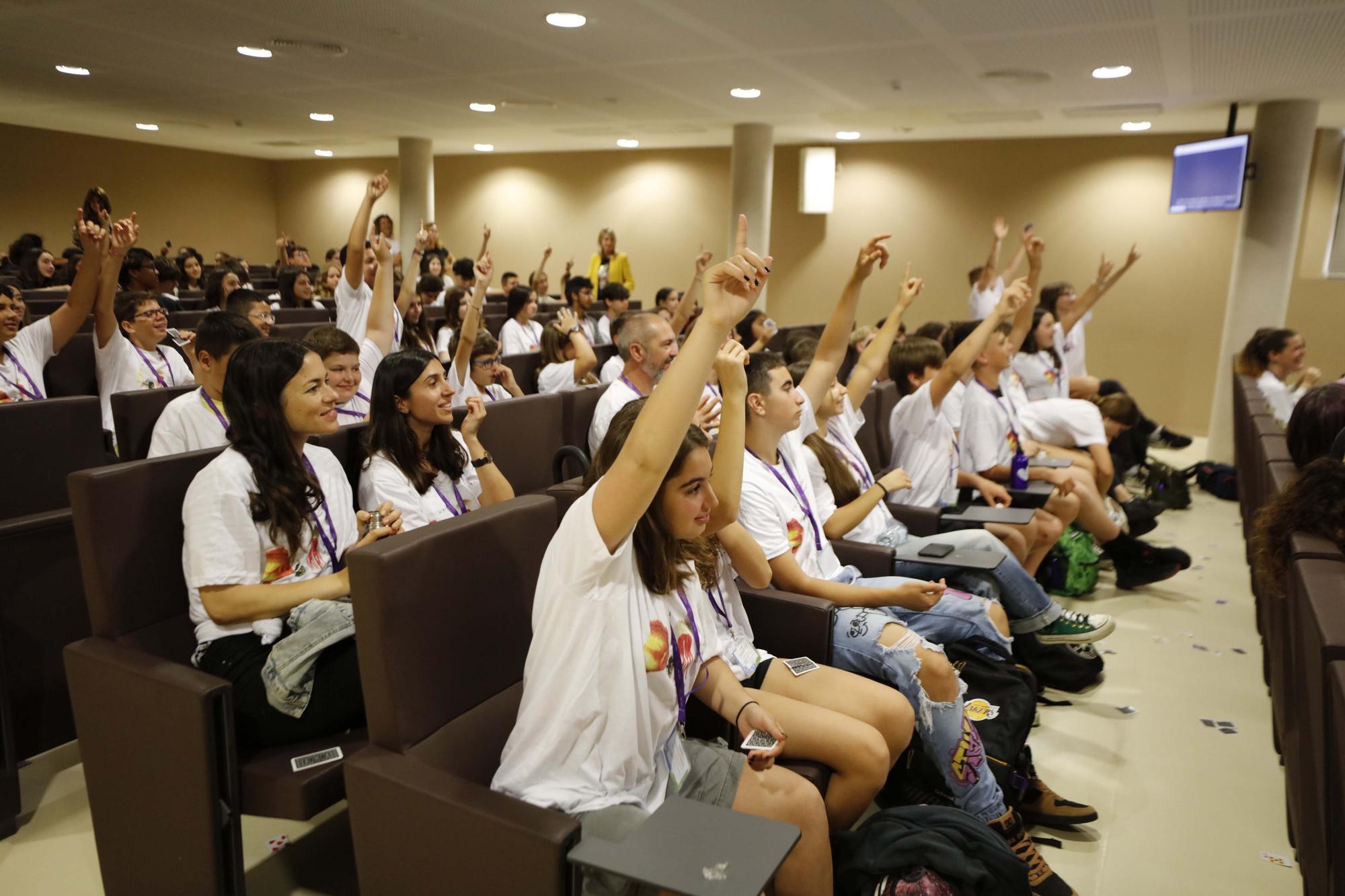 Galería de imágenes de los talleres estudiantiles celebrados en la UIB de Ibiza