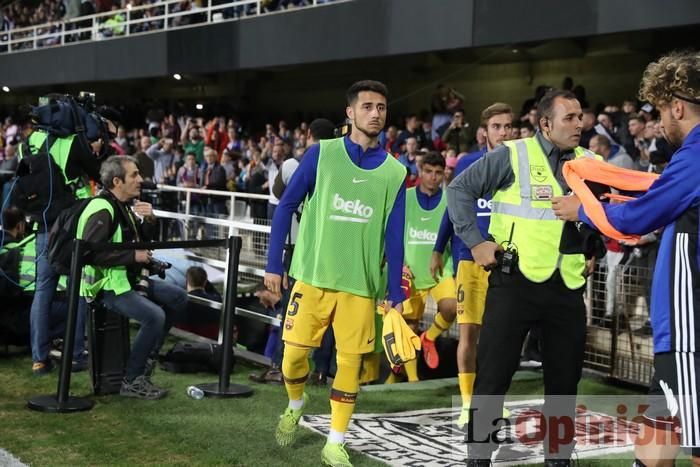 Encuentro entre el FC Cartagena y el FC Barcelona