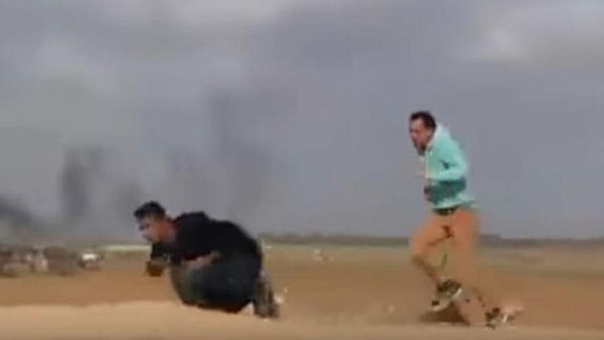 Un vídeo muestra la muerte de un palestino tiroteado por la espalda en Gaza
