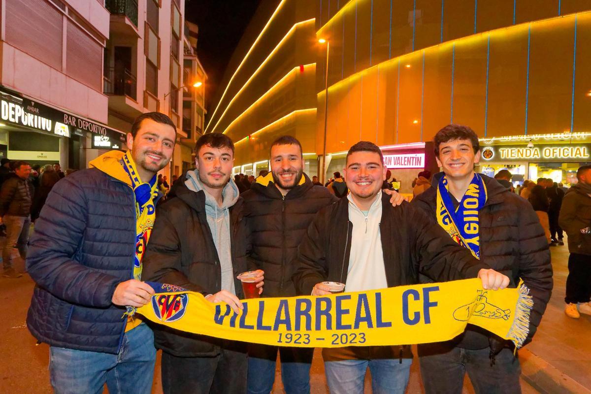 Galería: Diversión y buen ambiente en la previa del Villarreal-Espanyol