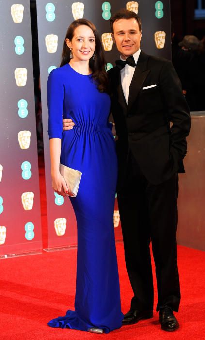 Rupert Evans and Olivia Bennett arrive for the ...