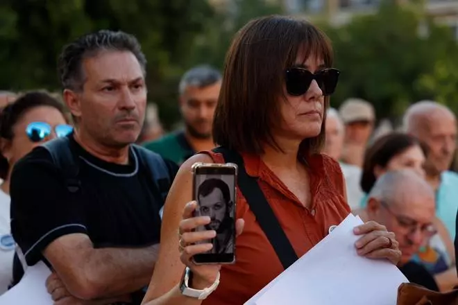 Multitudinaria concentración por las víctimas de la dana en València 22 meses después de la tragedia