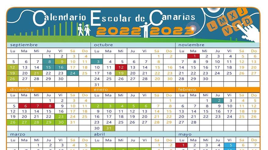 Calendario escolar 22/23.