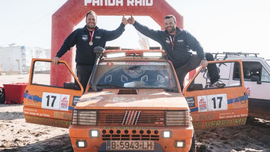 Suerte dispar para los ibicencos en el Panda Raid más adverso en Marruecos