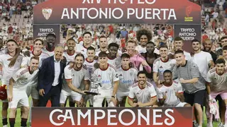 Nyland para dos penaltis en la tanda y el trofeo Antonio Puerta se queda en casa
