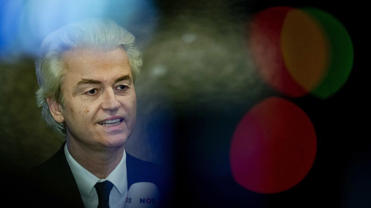 El líder del partido ultraderechista neerlandés Partido por la Libertad, Geert Wilders.