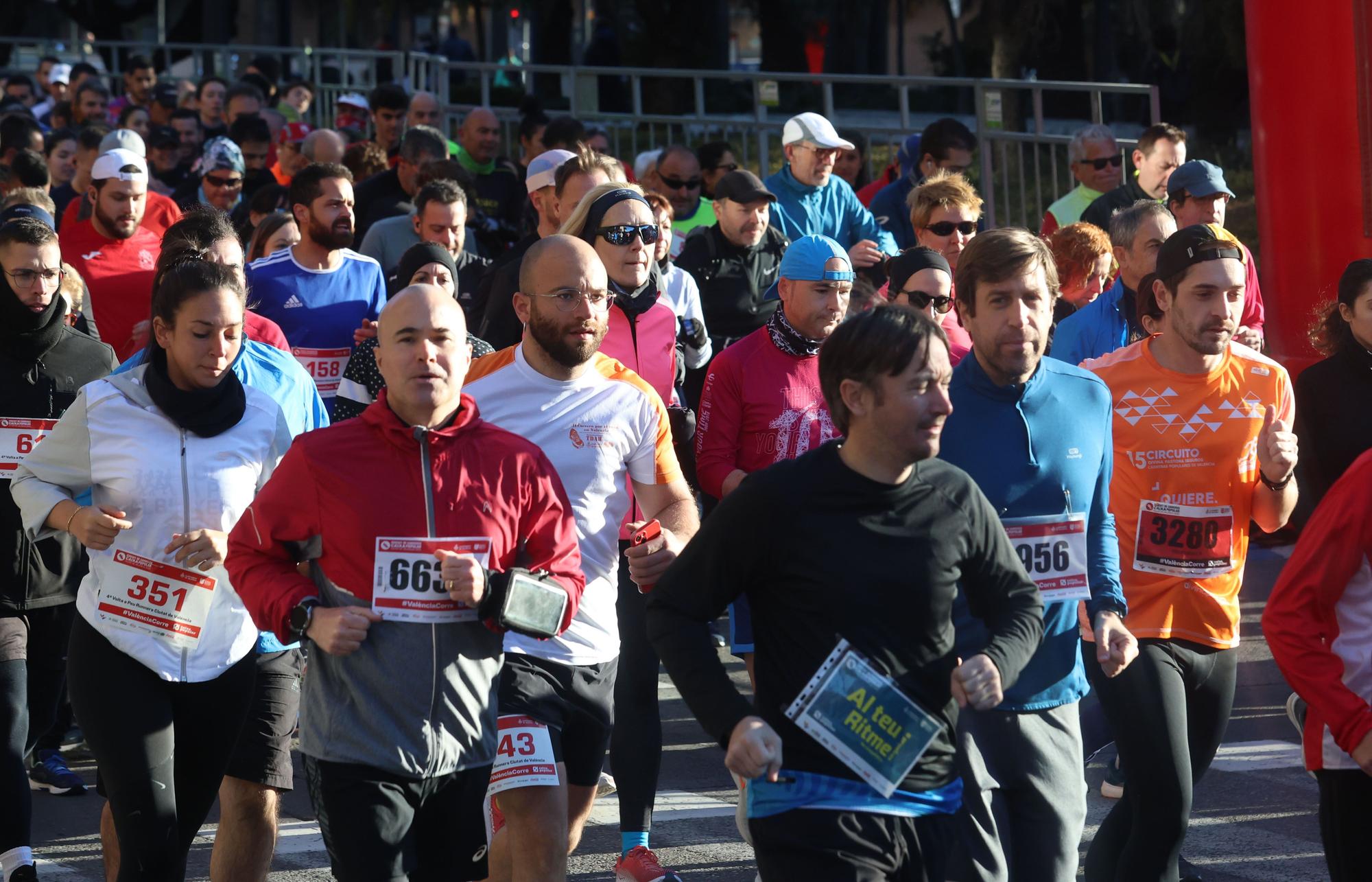 Explosión valencianista en la carrera Runners Ciudad de Valencia