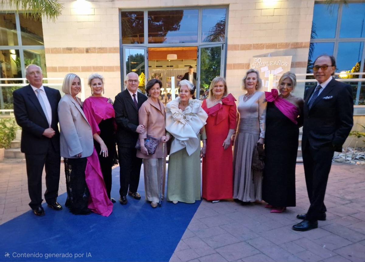 Santiago Rincón, Julia Pérez, Laura Fitera, Fernando de Rosa, Asun Palop, Marisa Marín, Carmen de Rosa, Paz Olmos, María José García, Enrique Duart