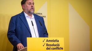 Junqueras assumeix «dificultats» per aplicar l’amnistia pactada amb Sánchez