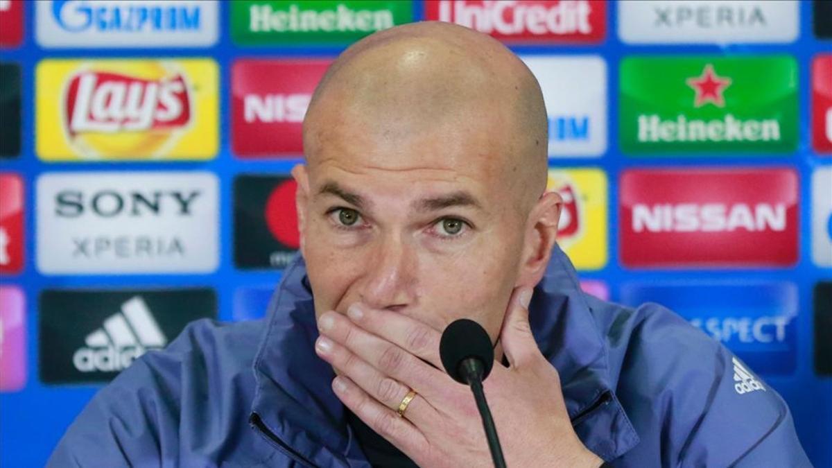 Zidane, técnico del Madrid