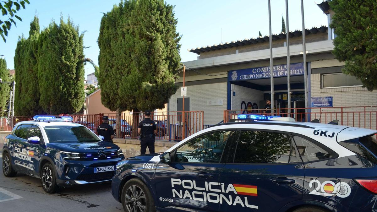 Exterior de la Comisaría de Policía Nacional de Molina de Segura.