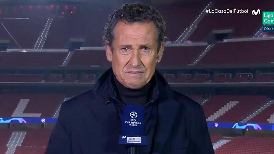 Jorge Valdano llora por Maradona en Movistar+.