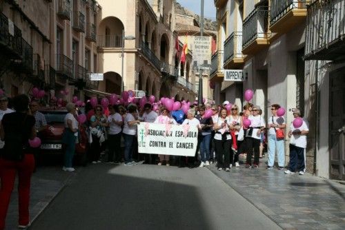 Marcha Popular contra el Cáncer de Mama en Lorca