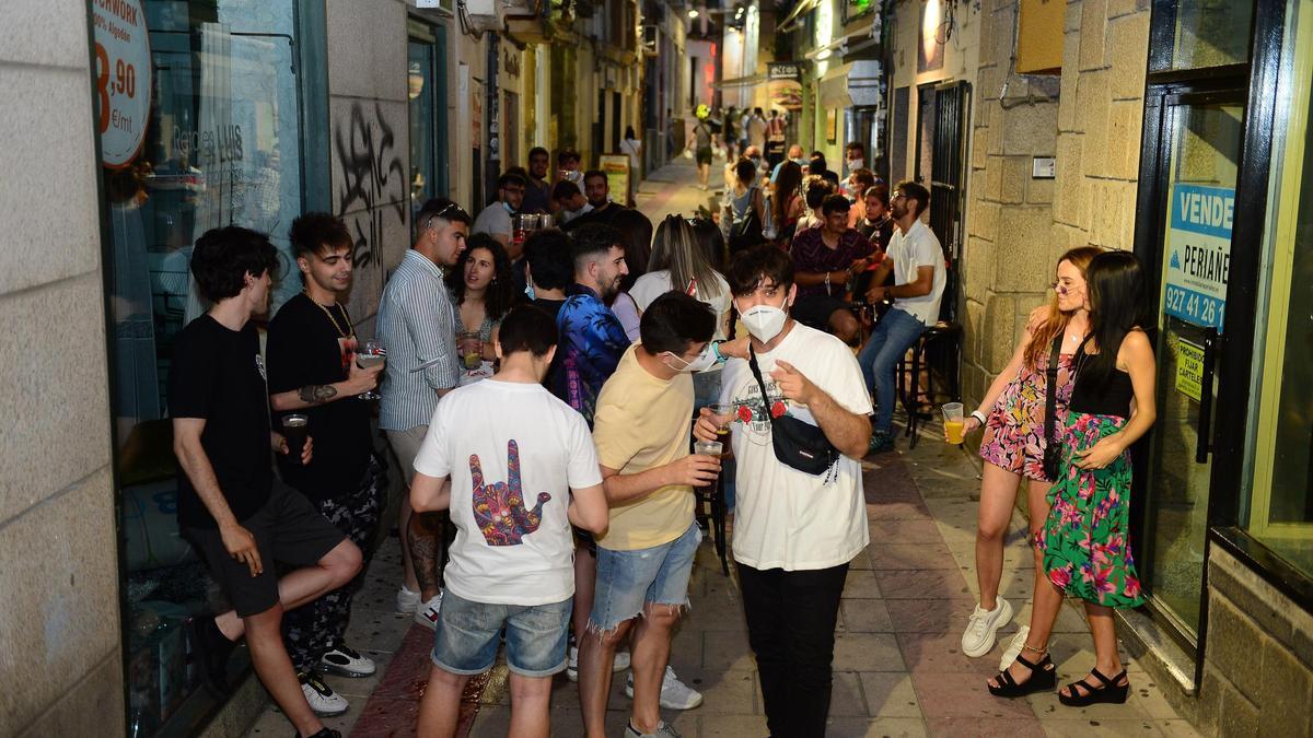 La calle de Los Vinos, durante la pasada feria.