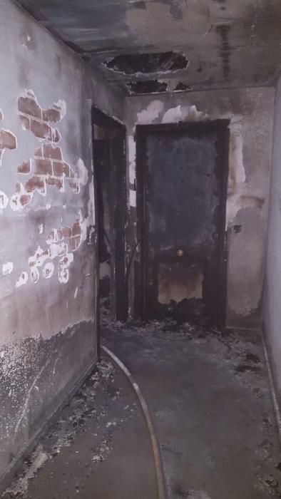 Incendio en una vivienda de Albal