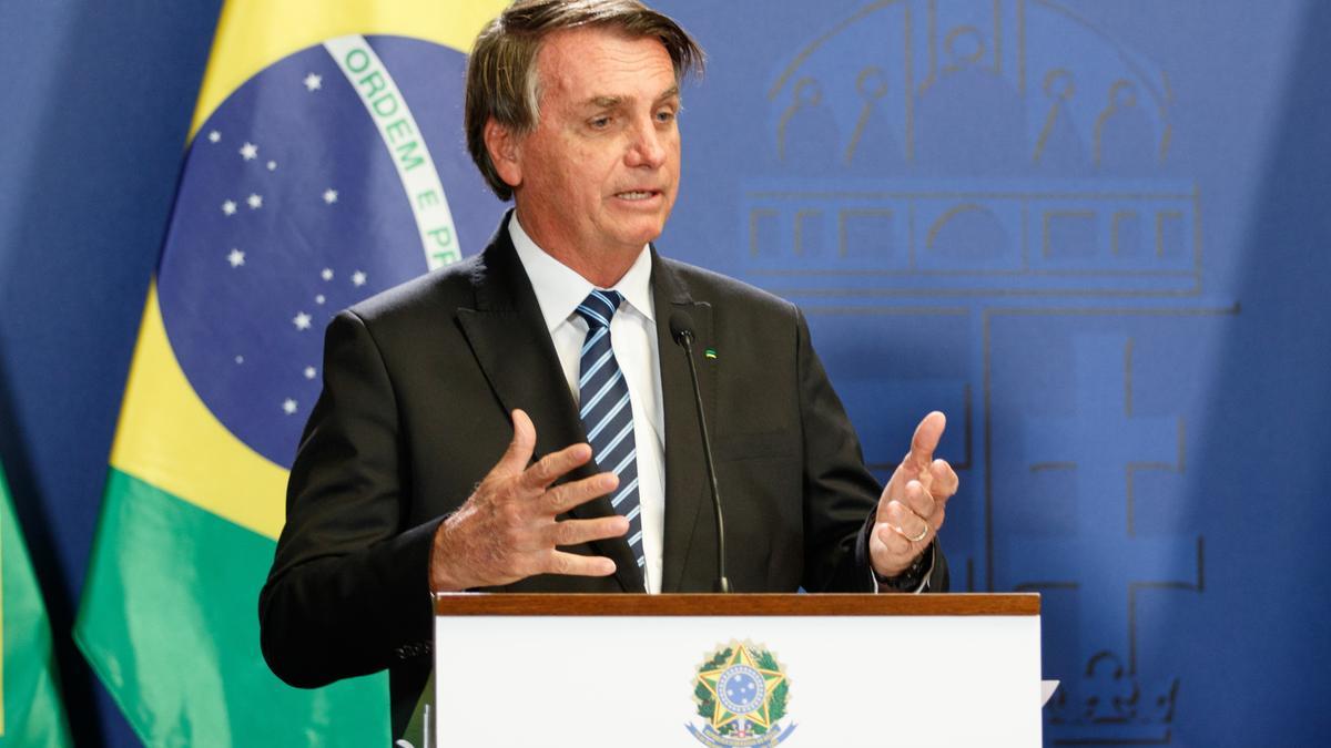 El presidente de Brasil, Jair Bolsonaro.